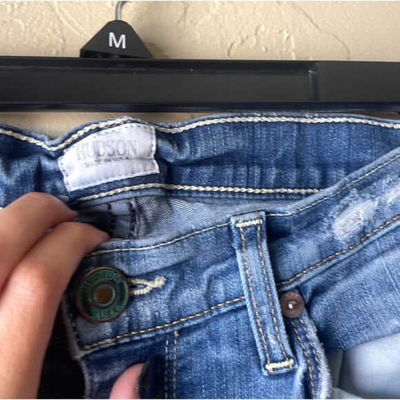 Hudson Jeans Krista Super Skinny Low Rise Stretch Denim Jeans‎ - Size 30 - Picture 10 of 16